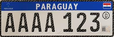 Vehicle registration plates of Paraguay Wikipedia