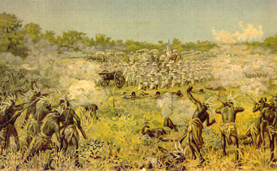 The Battle of Coolela in 1895
