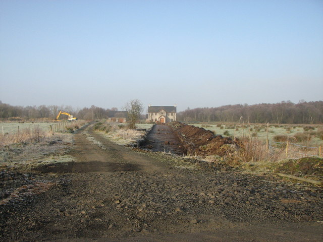 File:Driveway under construction - geograph.org.uk - 697166.jpg