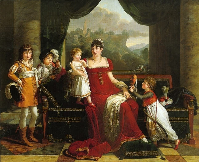 File:Fabre - Portrait de la générale Clarke avec ses quatre enfants, 1810.jpg