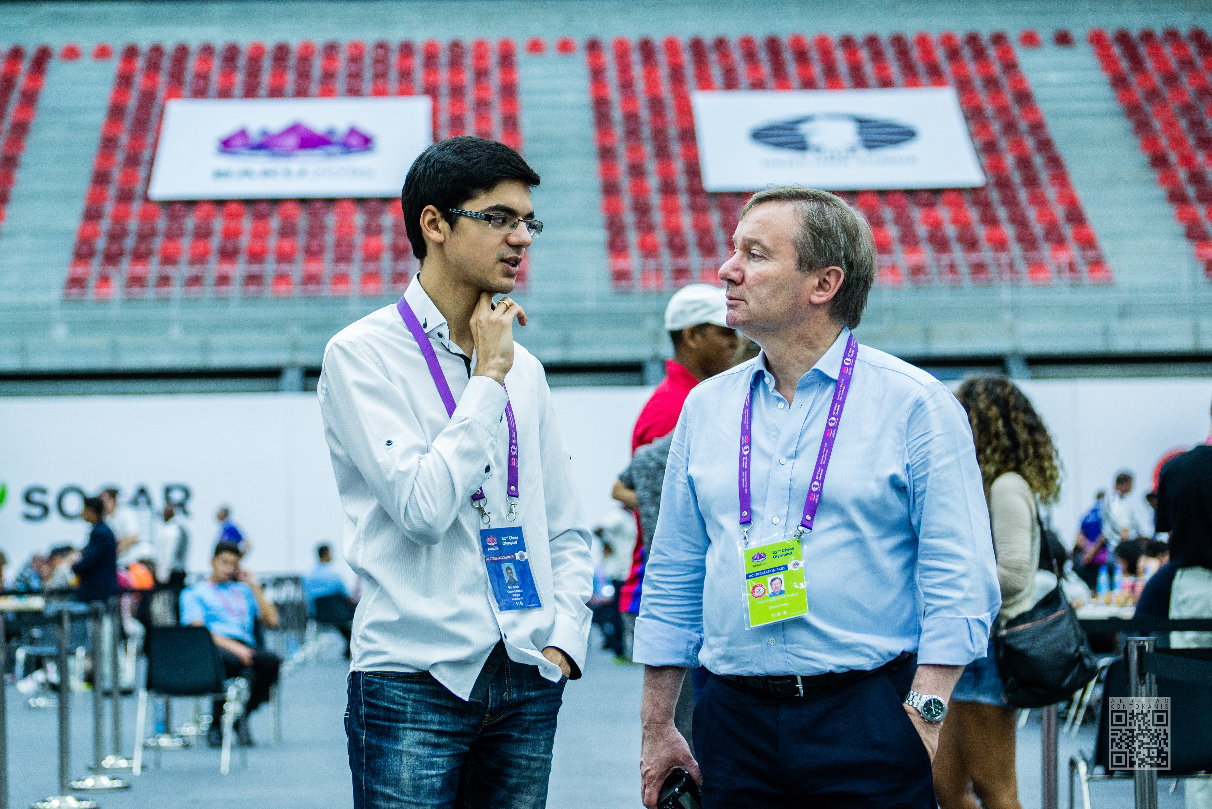 Anish GIRI, NED, The Netherlands, First matchday of the Sparkassen