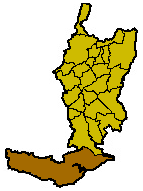 Locatie van Grado in Gorizia (GO)