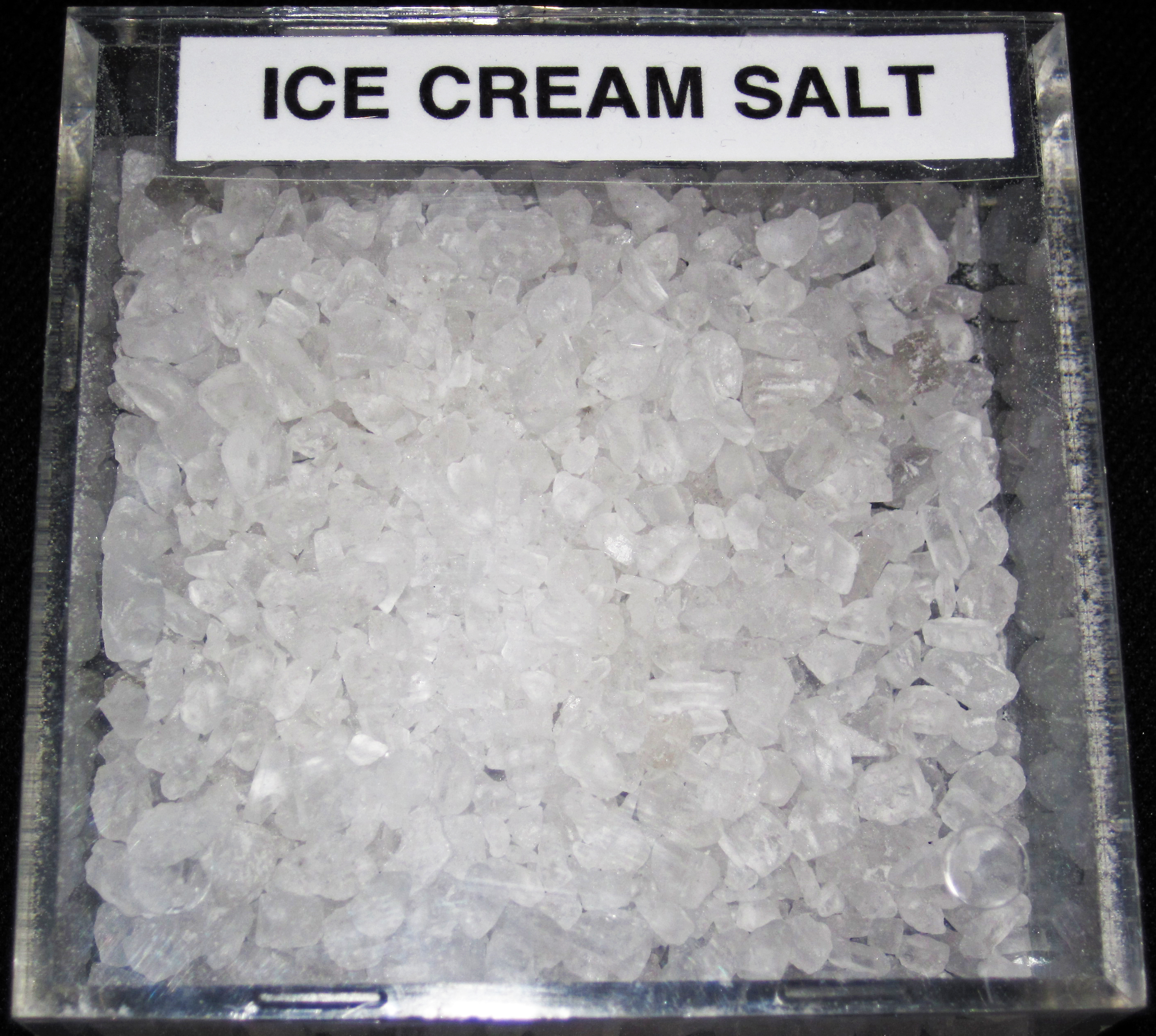 rock salt for ice cream