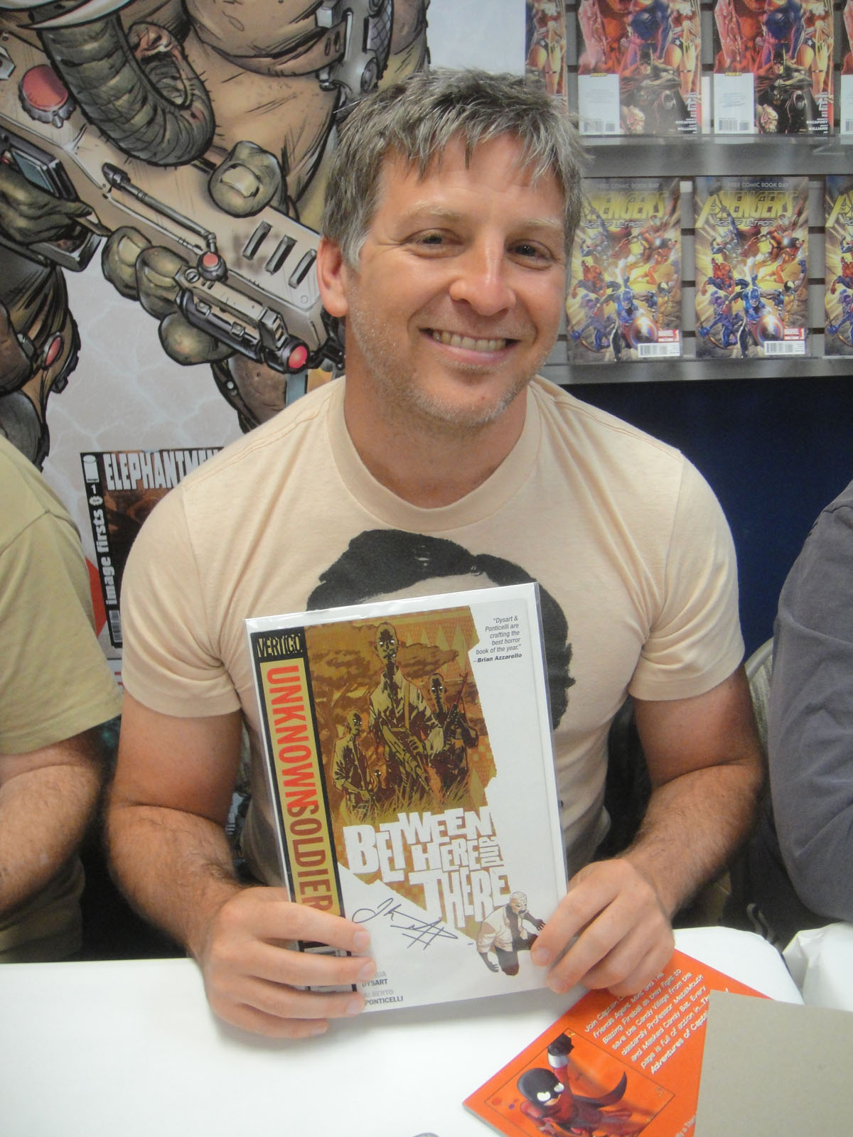 Joshua Dysart on [[Free Comic Book Day]]<br>in 2012