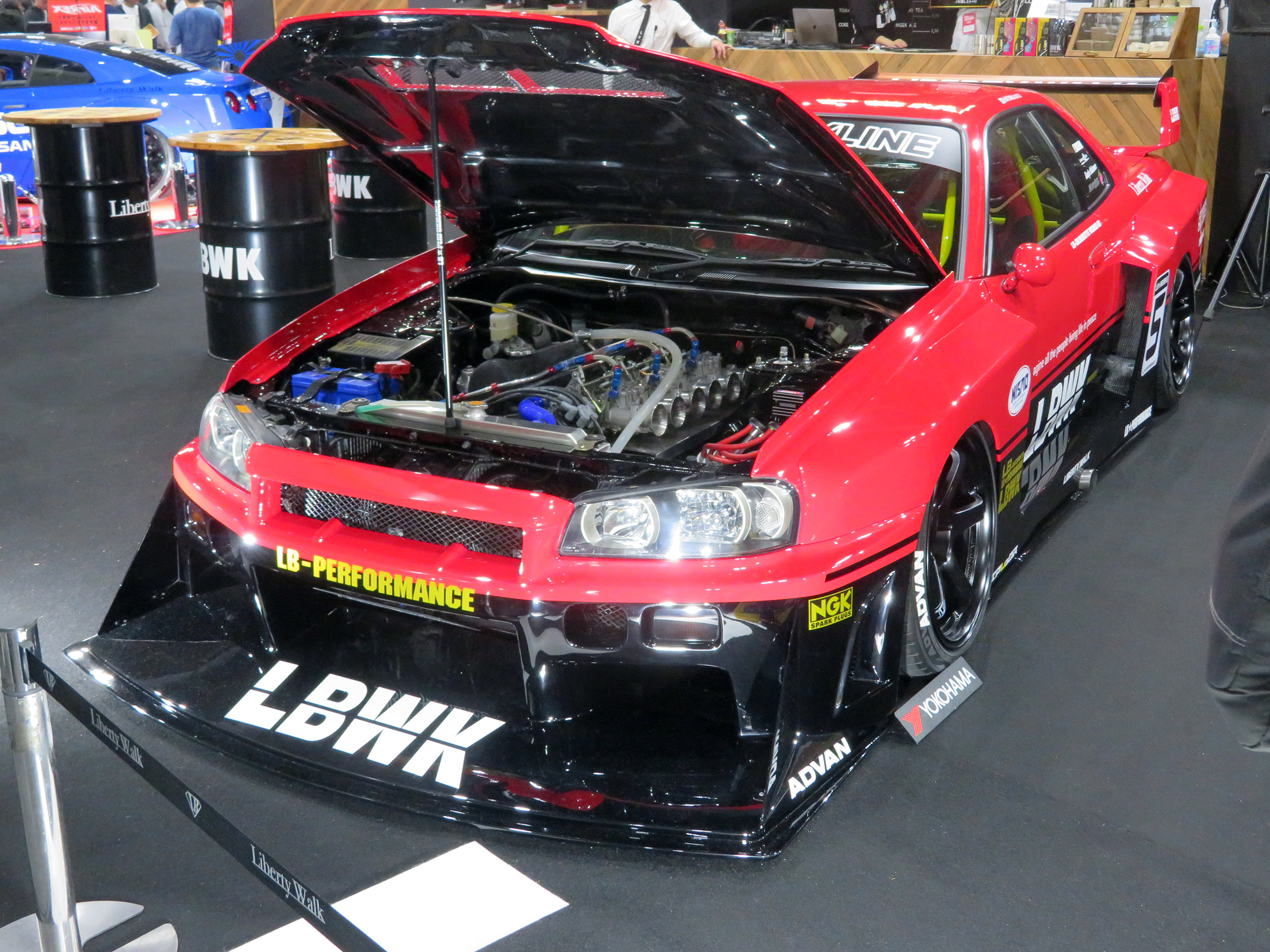 File:Osaka Auto Messe 2020 (6) - LB-ER34 Super Silhouette SKYLINE