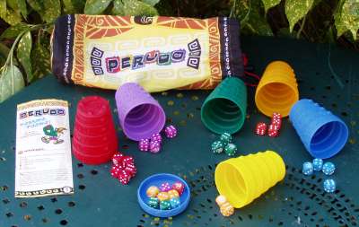 PERUDO *RARO* (GIOCO da tavolo, scatola in metallo e dadi di qualità) EUR  12,00 - PicClick IT