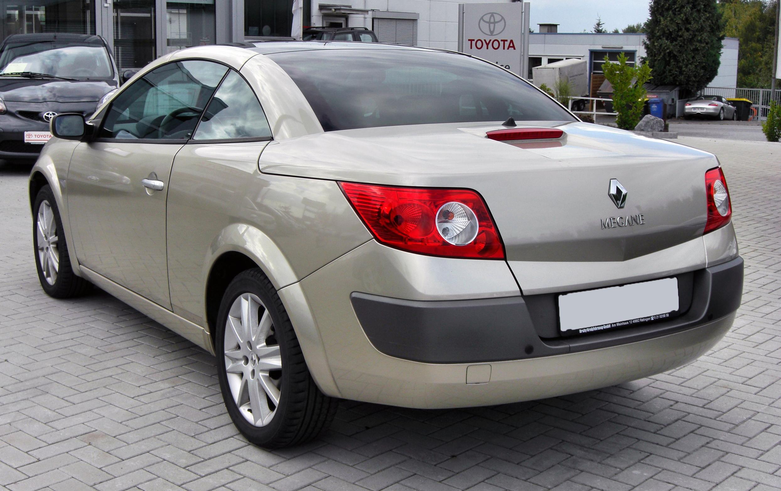 renault megane ii cc