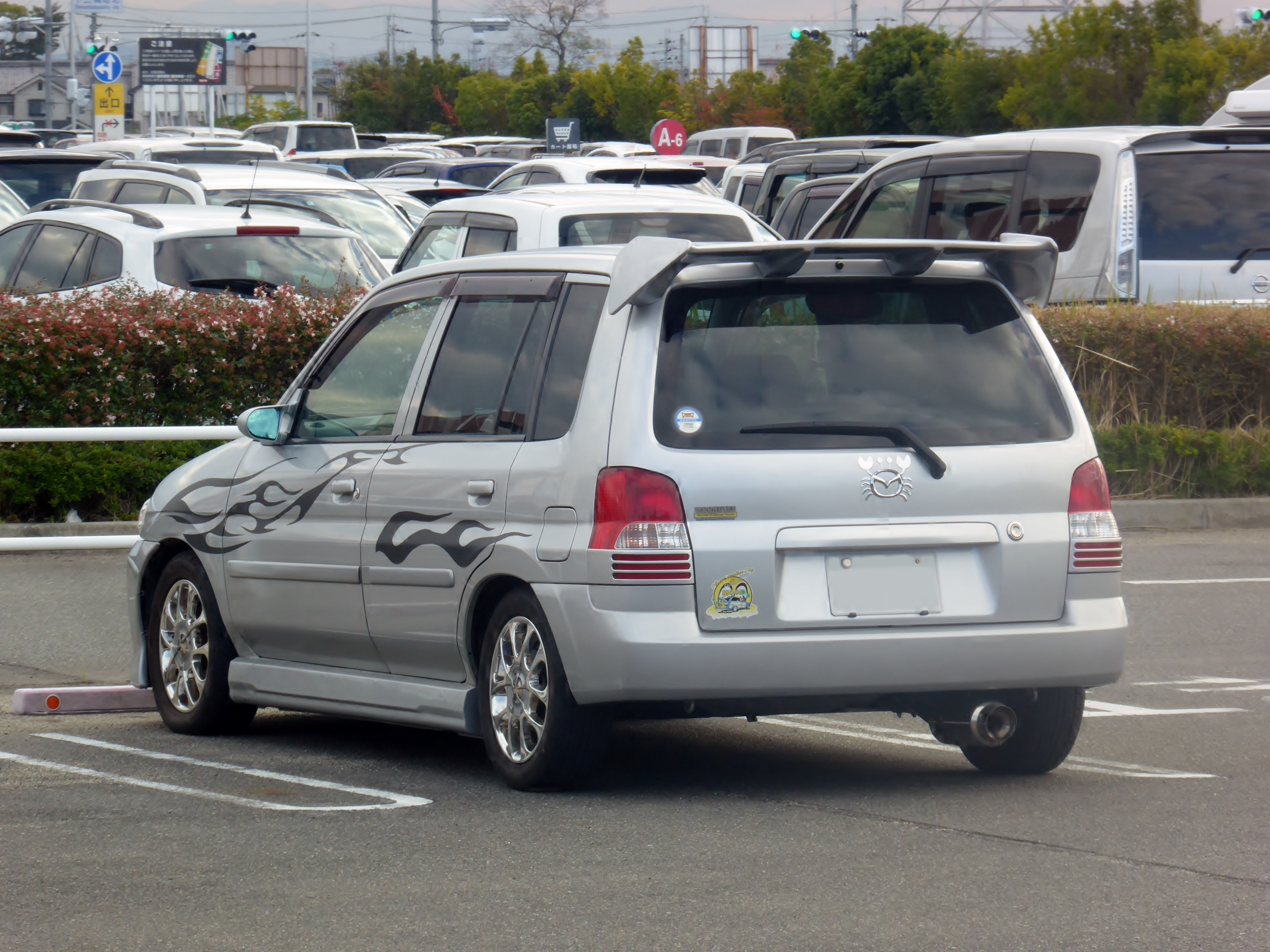 File Tuned Mazda Demio Dw Jpg Wikimedia Commons