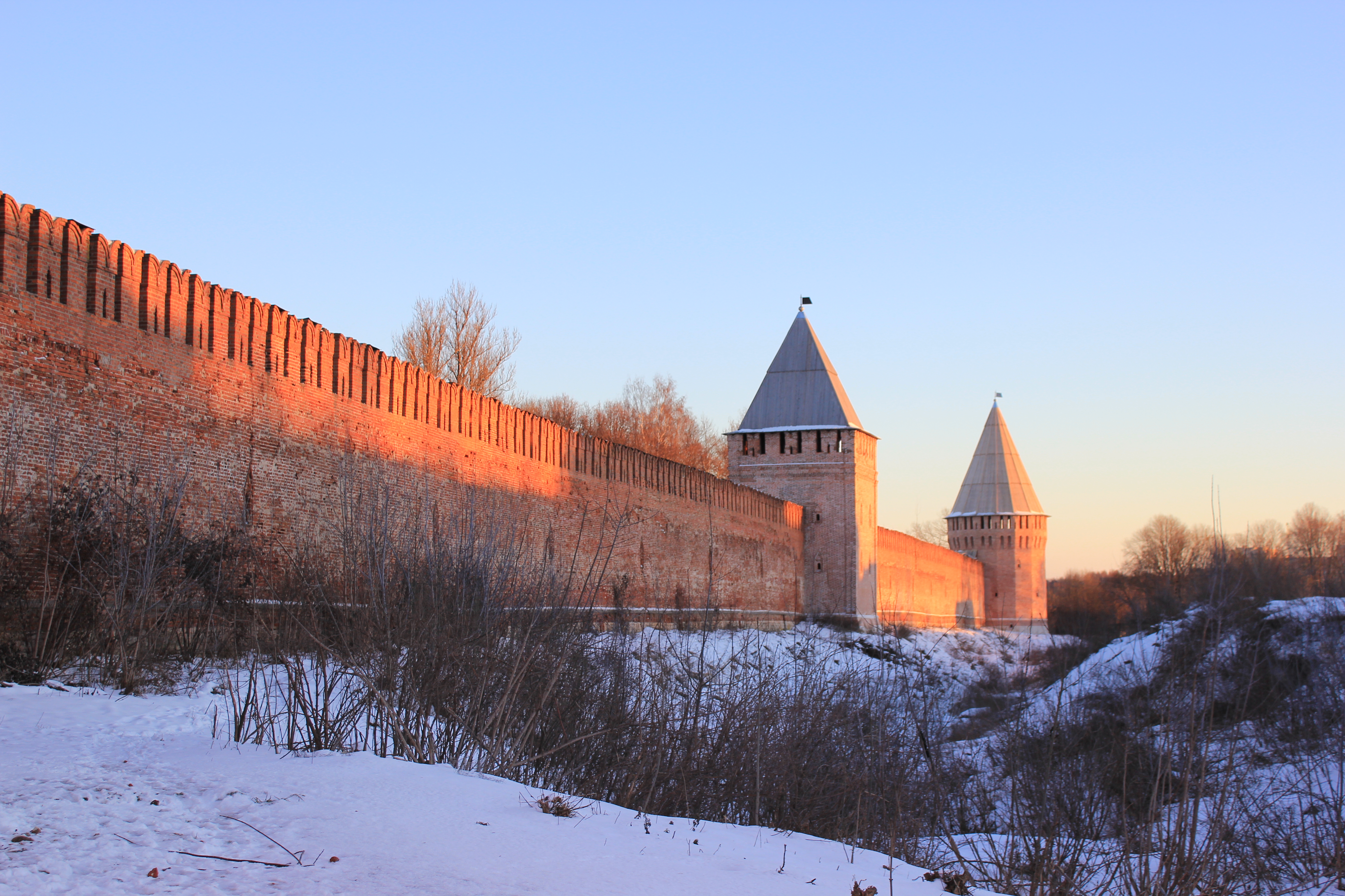 Смоленская Крепостная стена Стрельцы