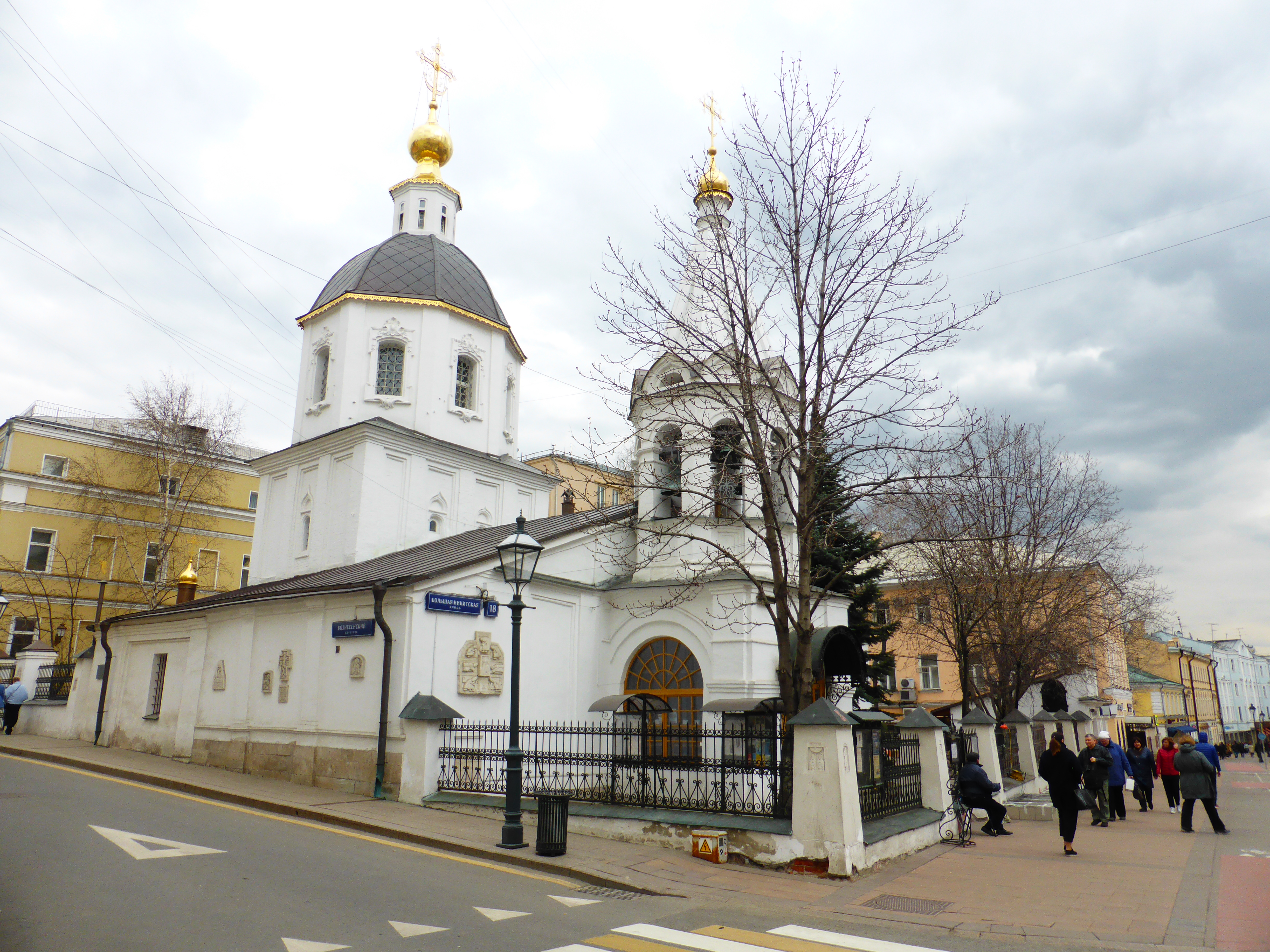 храм вознесения господня в москве