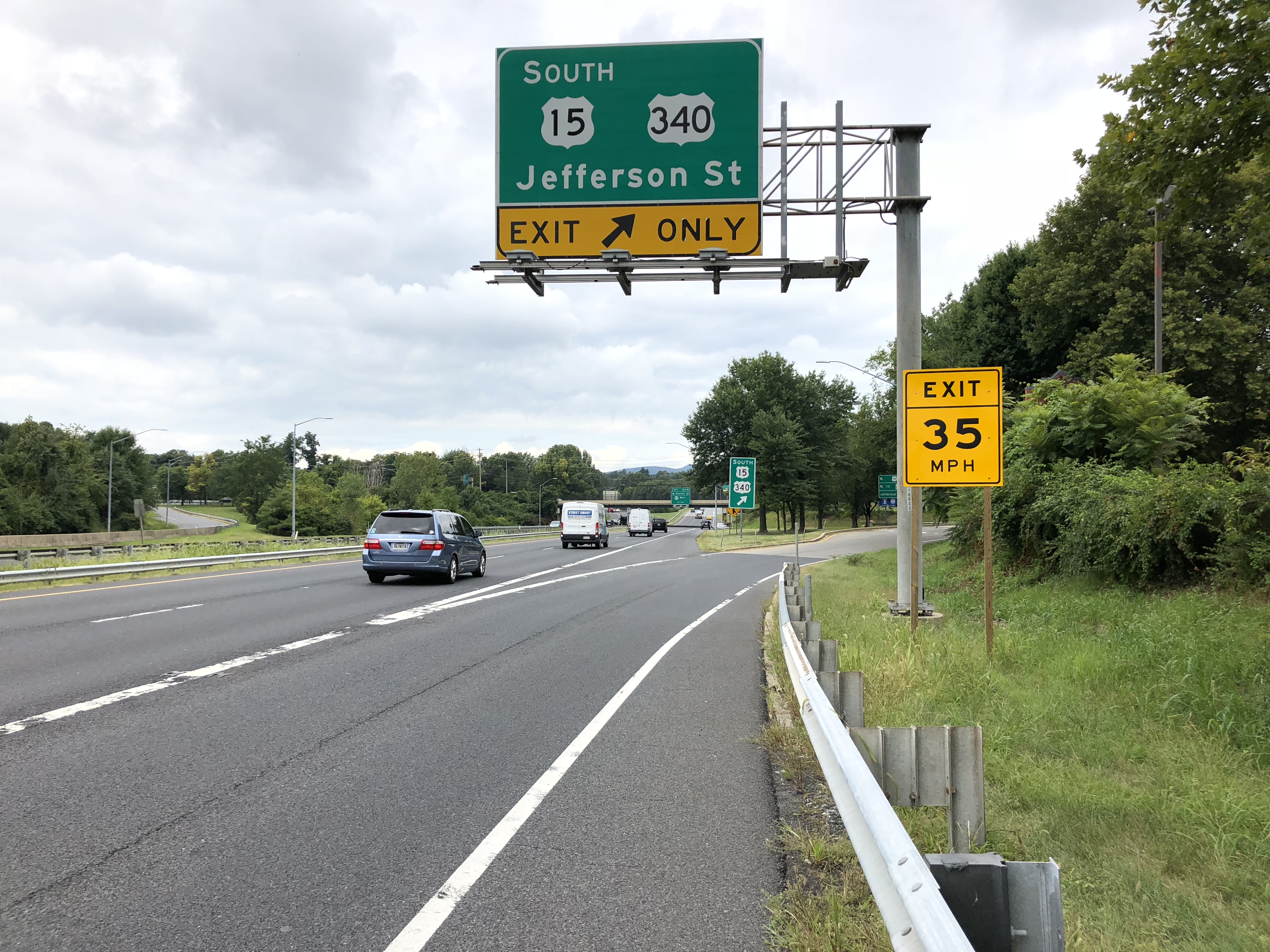 Southbound u.s. Route 191.