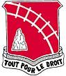 22nd Engineer Battalion "Tout Pour Le Droit" (All for the Right)