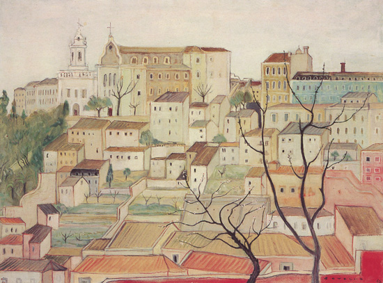 File:Carlos Botelho, Lisboa - Lisbon, 1962, oil on canvas, 54 x 76,5 cm,.jpg