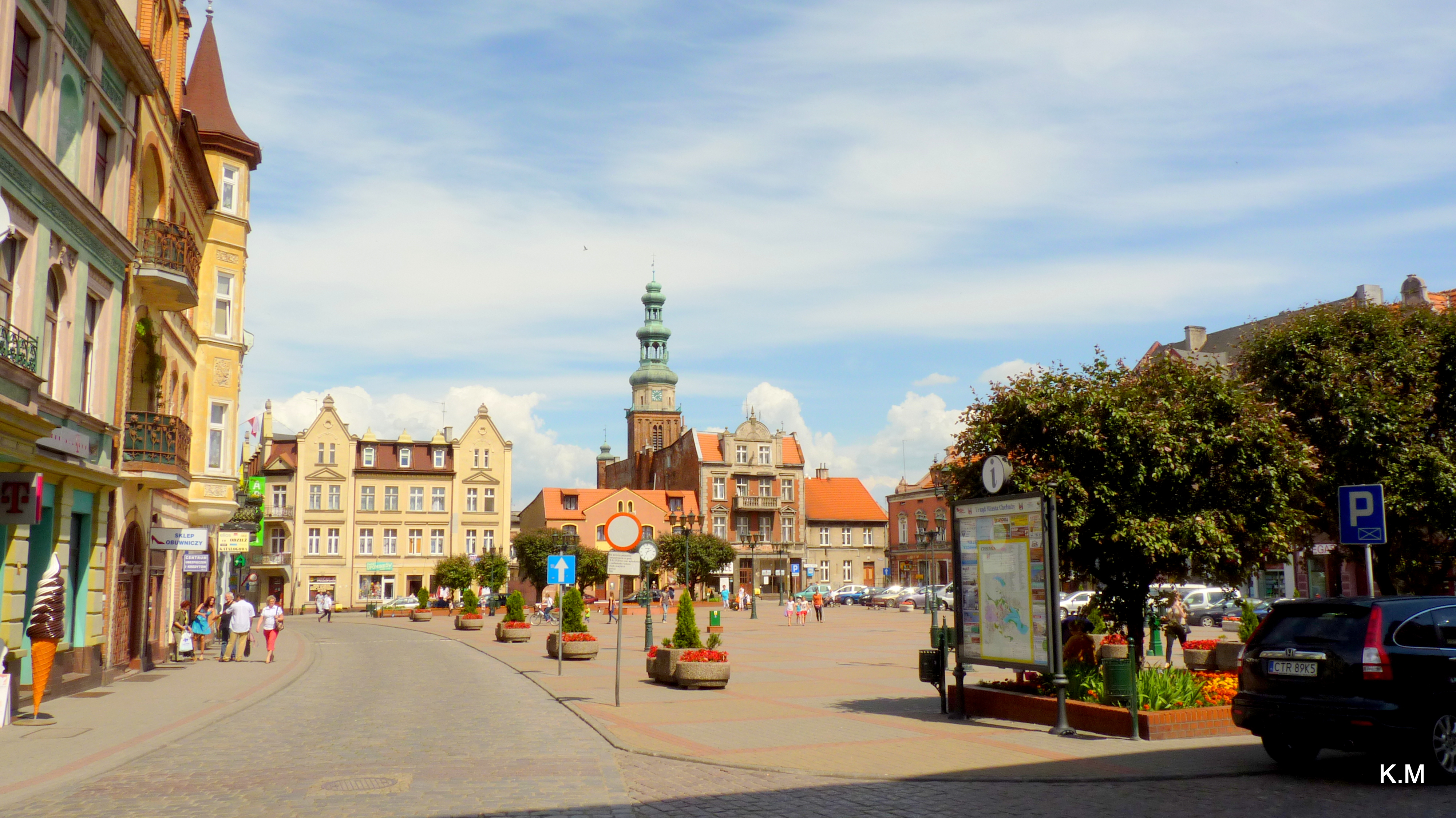 Trasy MTB - Chełmża