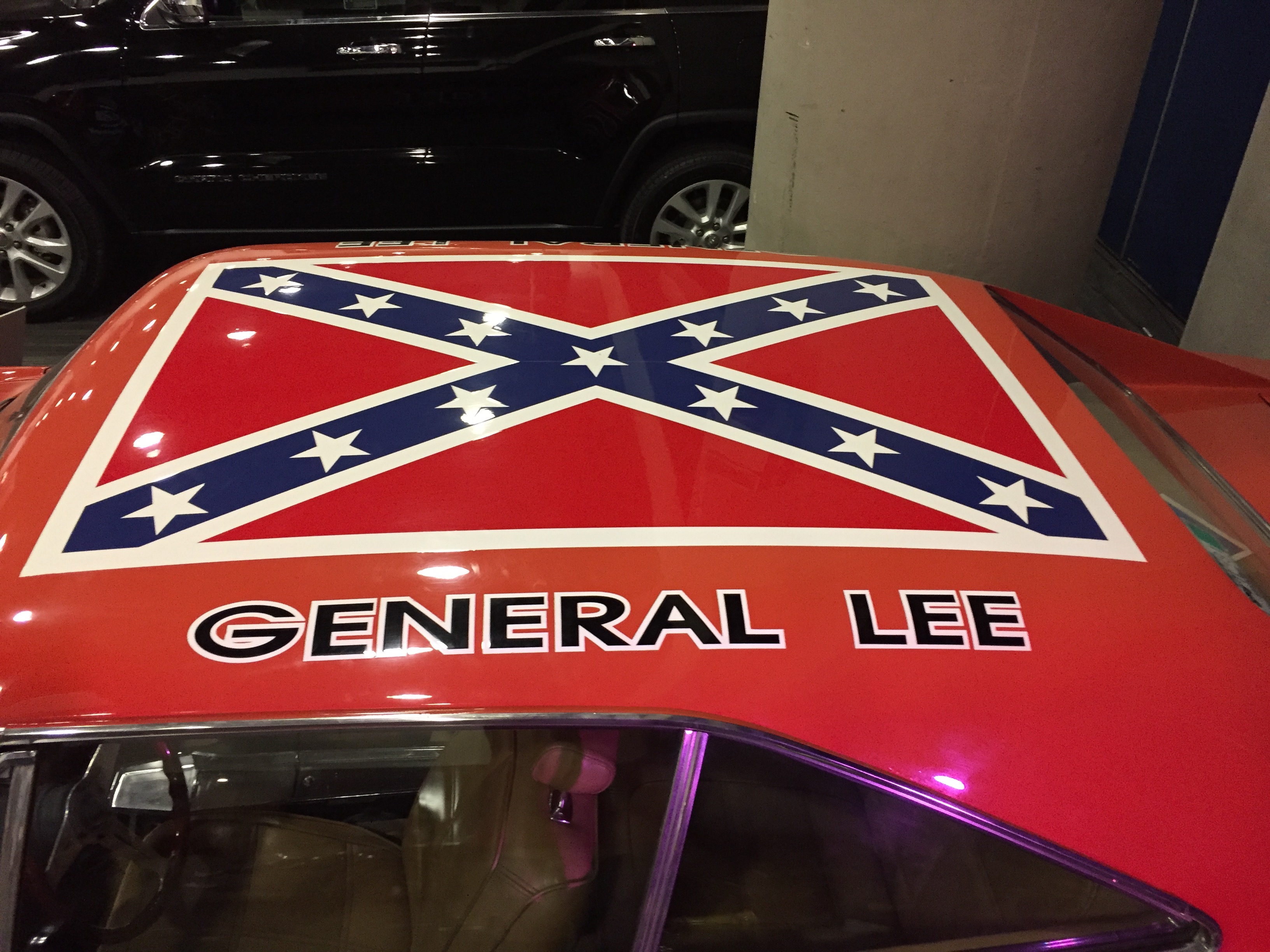 general lee top view