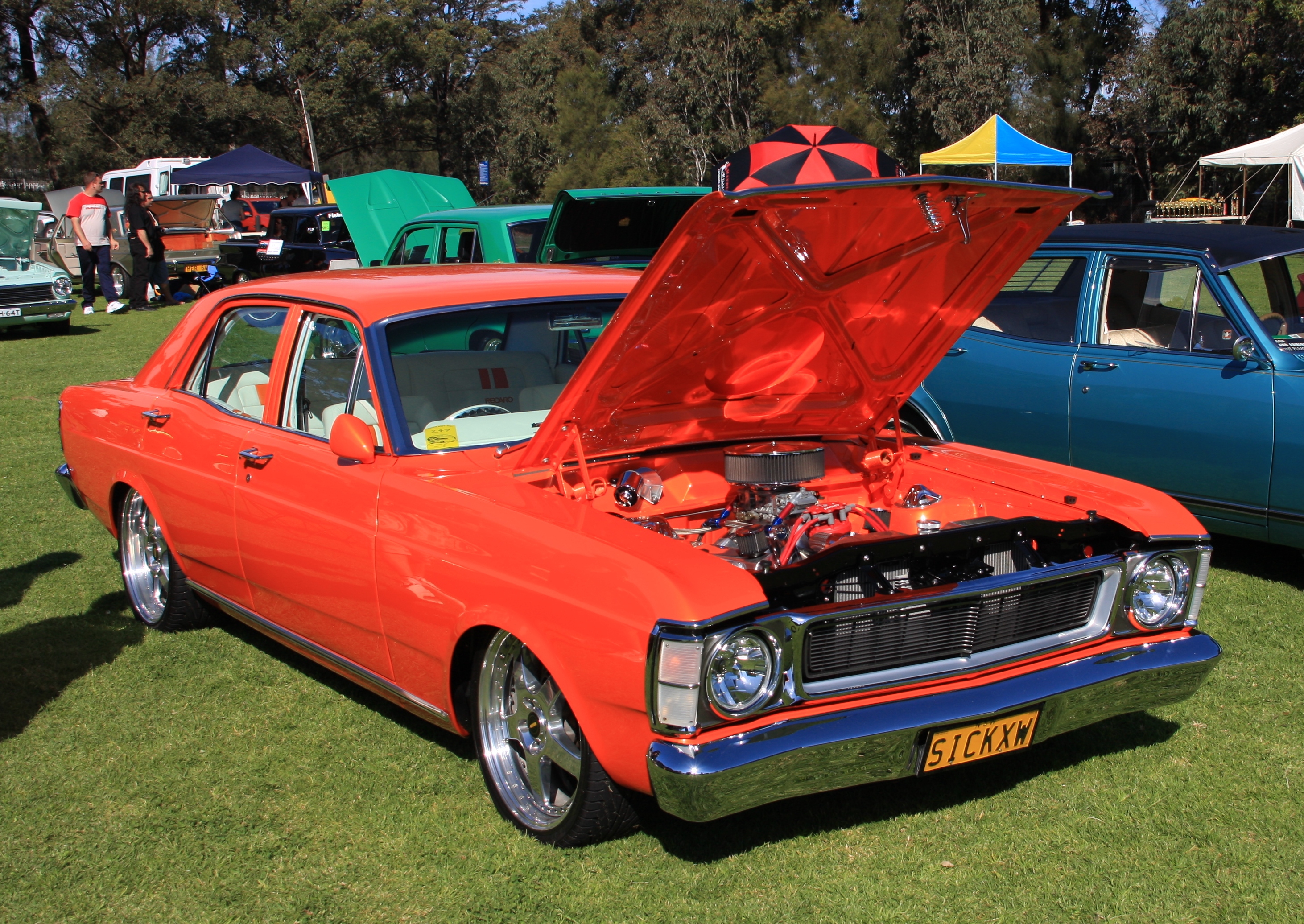 Muscle car Ford Falcon 76 Cobra