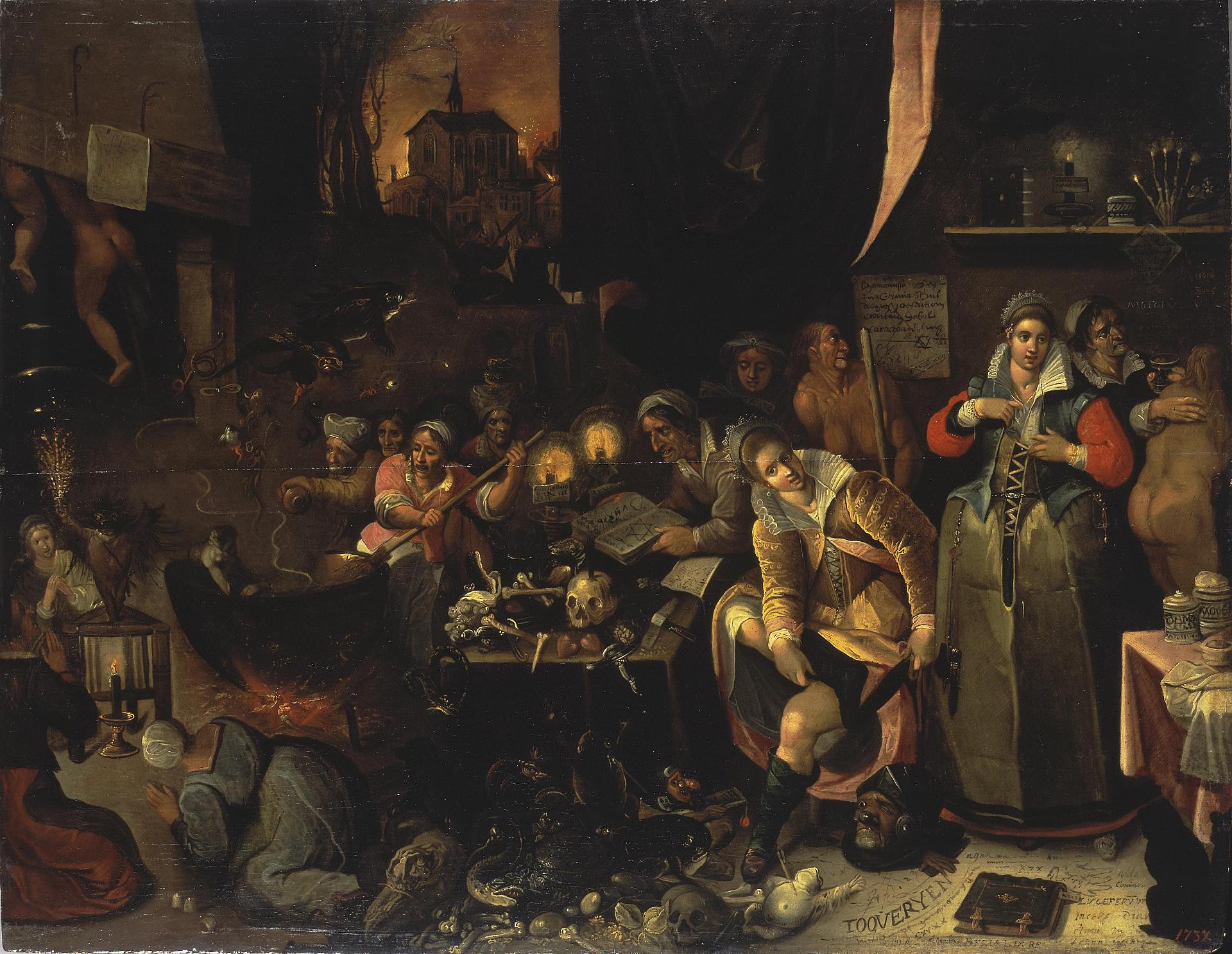 File:Frans Francken (II) - The Witches' Kitchen.jpg - Wikipedia