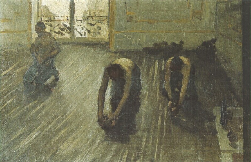 File:Gustave Caillebotte - Les raboteurs de parquet (étude).jpg