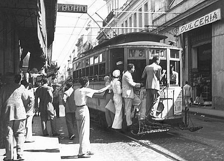Havana tramway in 1950