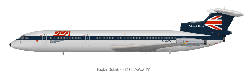 Hawker Siddeley Trident 3B