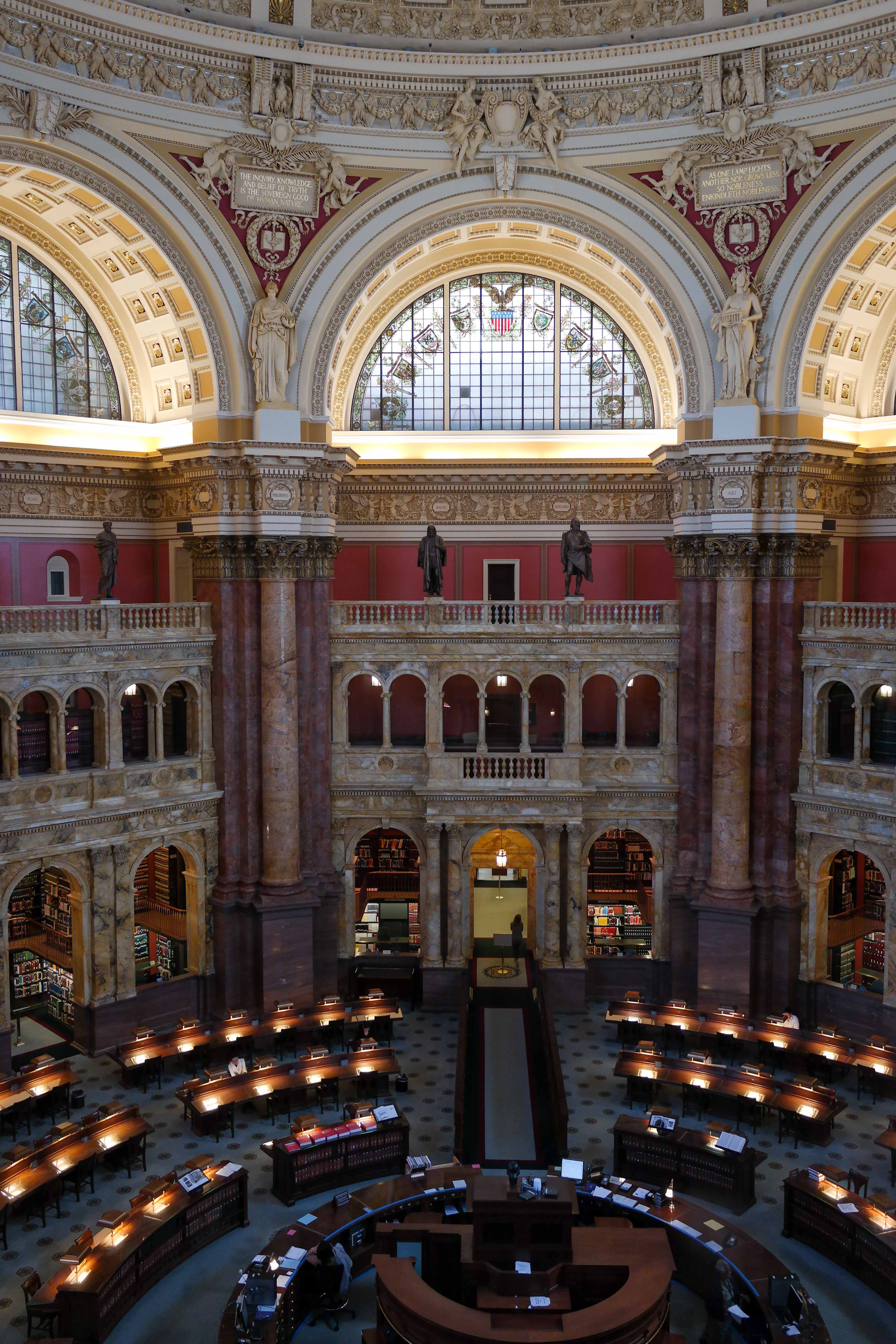 File Library Of Congress Main Reading Room Jpg Wikimedia