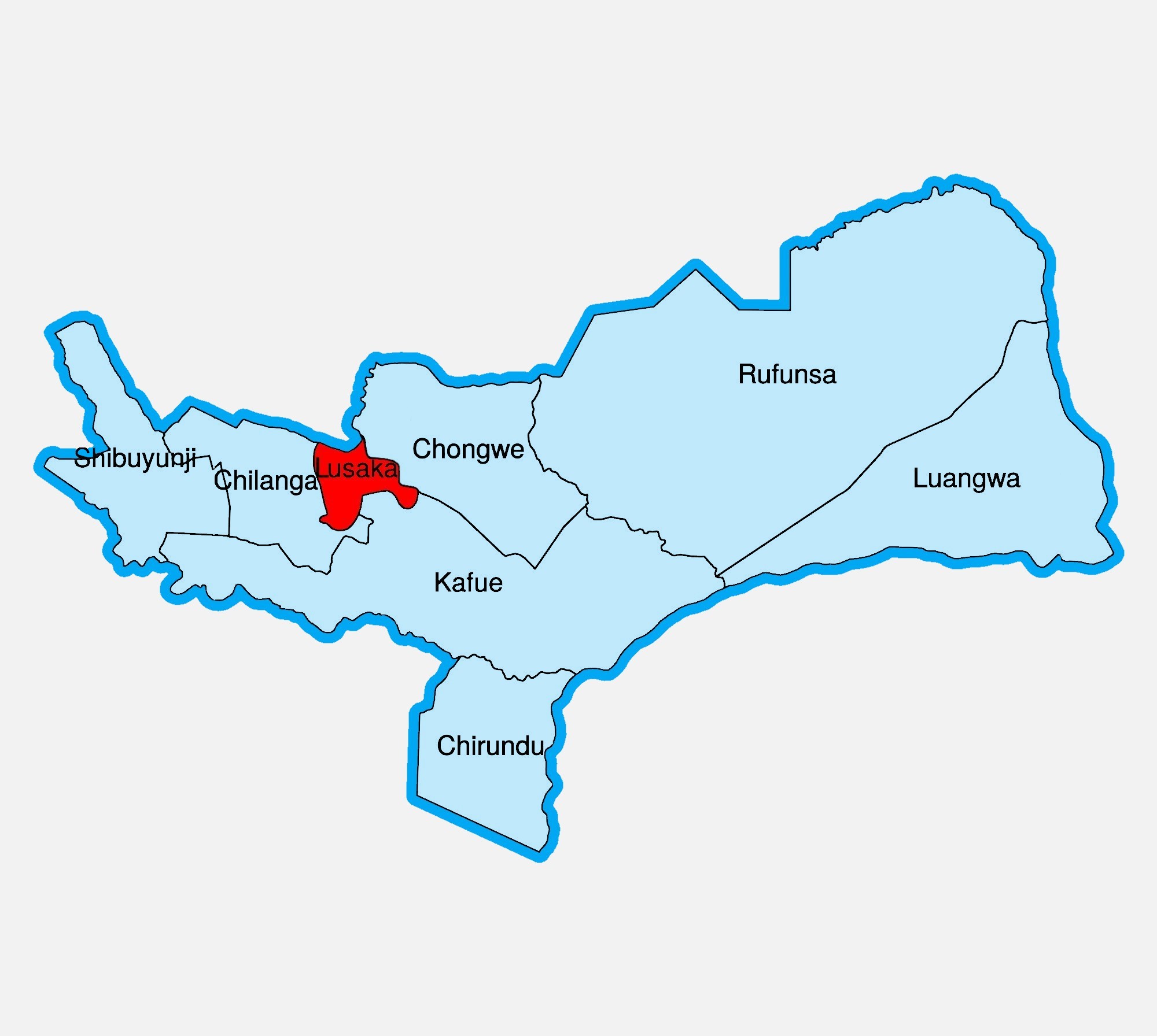 Map Of Lusaka District File:lusaka District.jpg - Wikimedia Commons