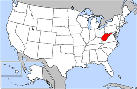 US state of West Virginia