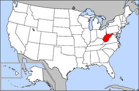 File:Map of USA highlighting West Virginia.png