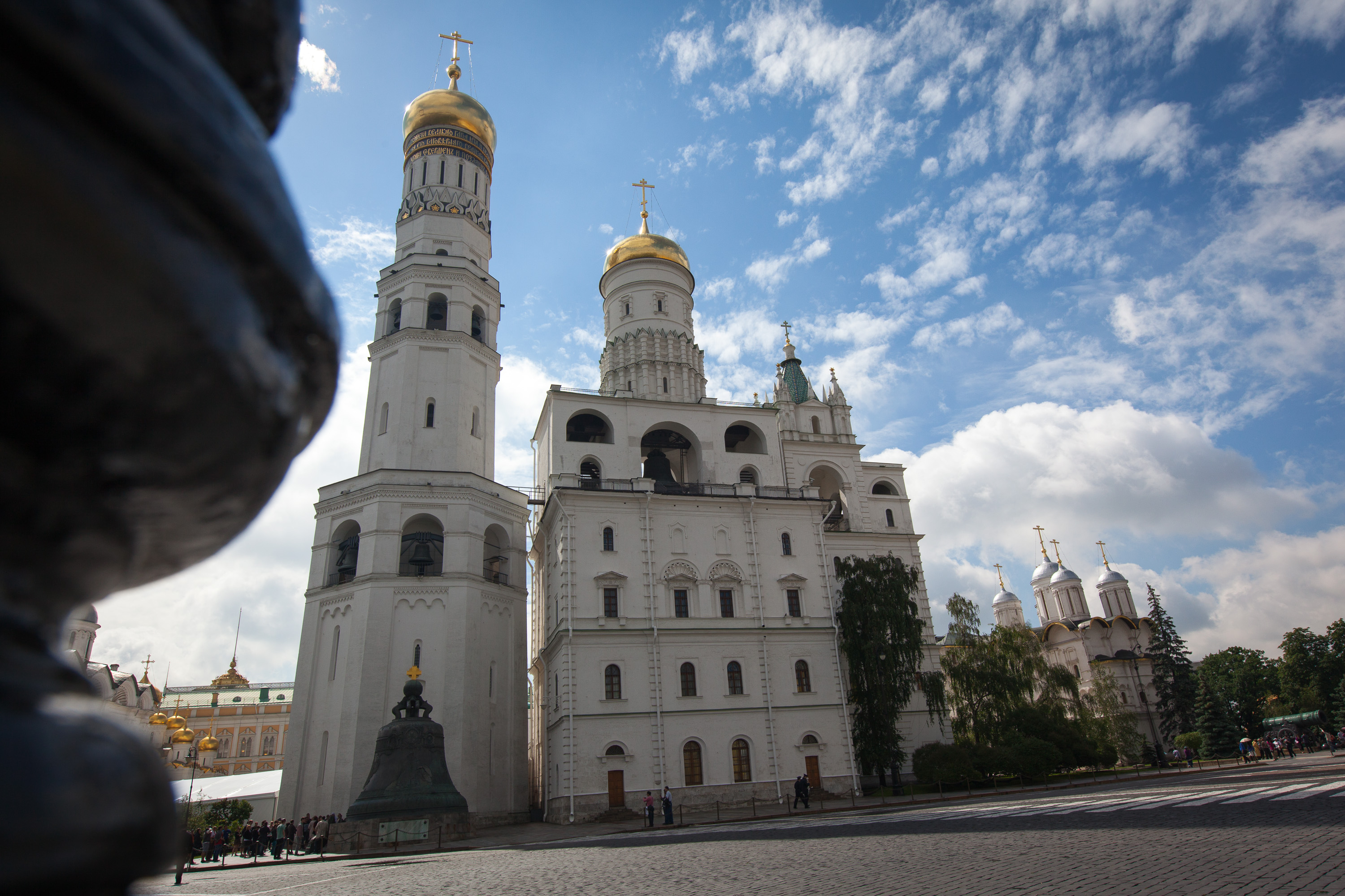 Самая высокая колокольня Москвы Кремль