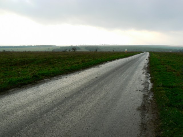 File:Road leading in general direction of Imber - geograph.org.uk - 300509.jpg