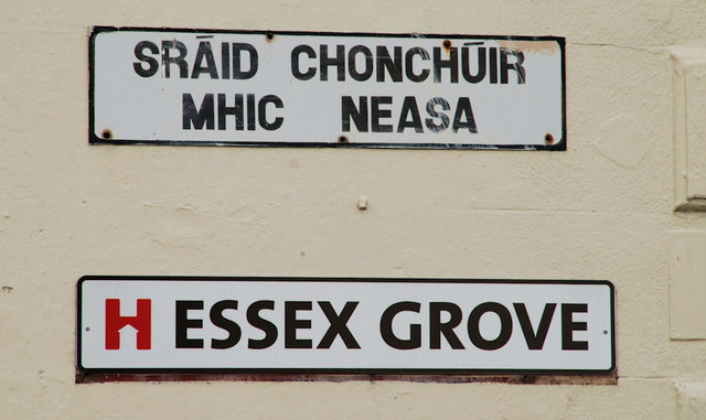 File:Signs, Essex Grove, Belfast - geograph.org.uk - 1608747.jpg