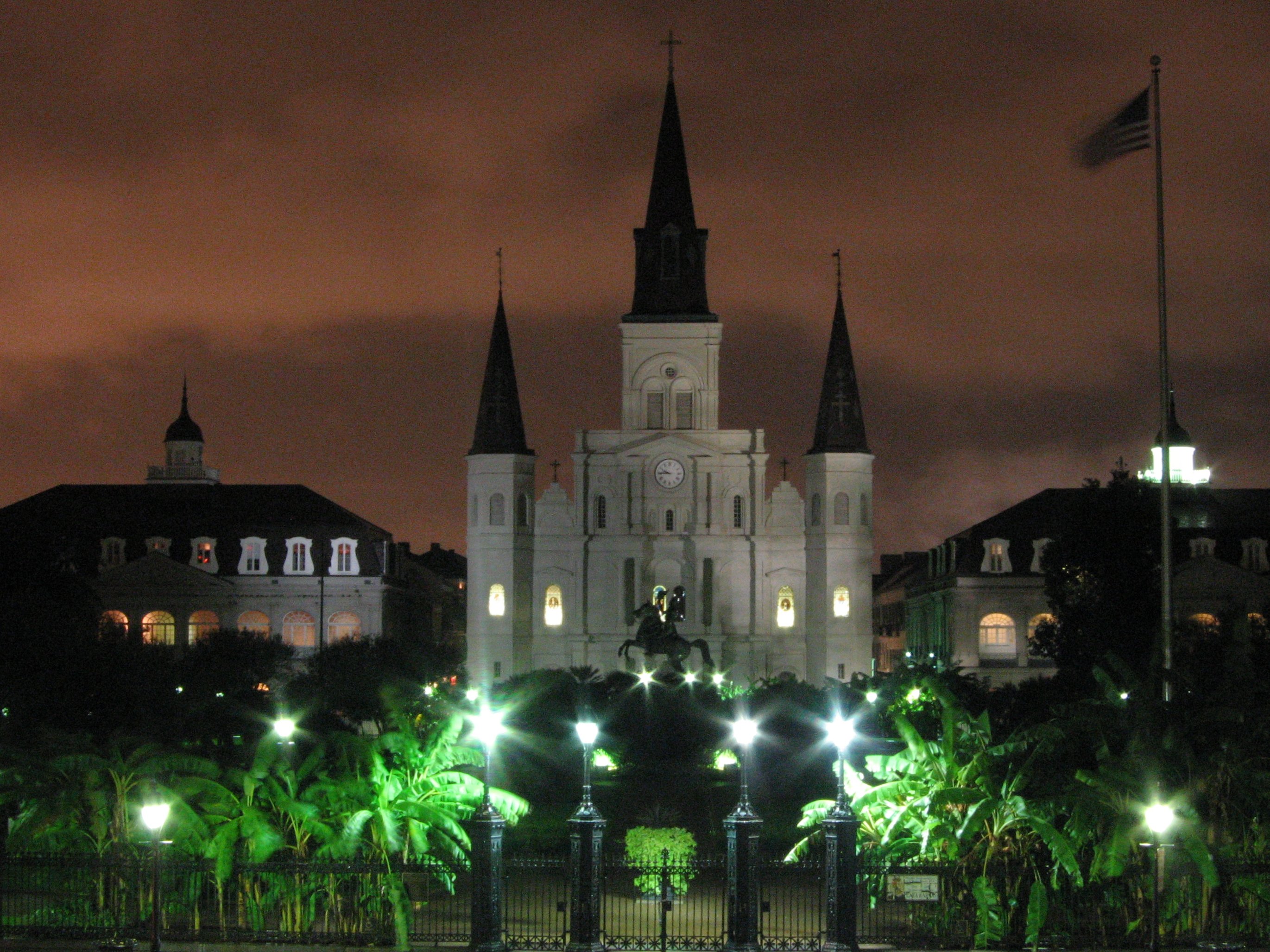 File:St. Louis Cathedral, Jackson Square, French Quarter, New Orleans, Louisiana 0 - Wikipedia