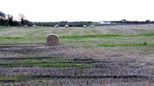 File:Stubble field and bales in November - geograph.org.uk - 631779.jpg