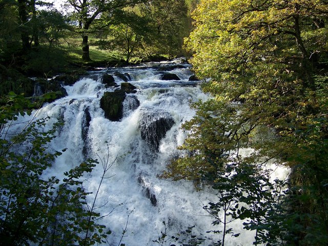 Swallow Falls Betws-y-Coed - geograph.org.uk - 1015874