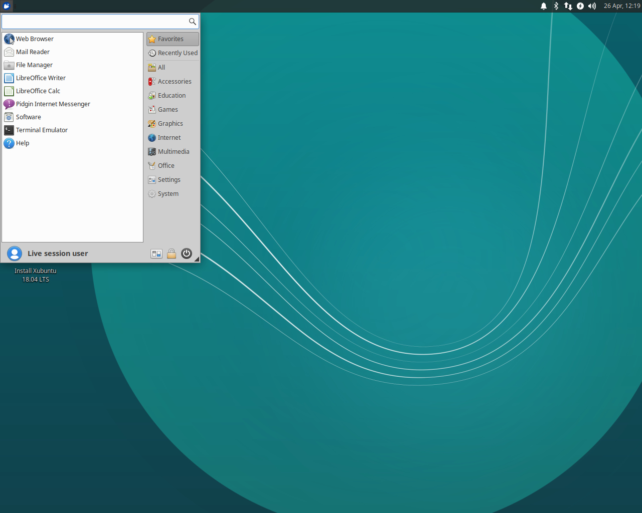 Файл:Xubuntu 18.04 LTS English.png — Википедия