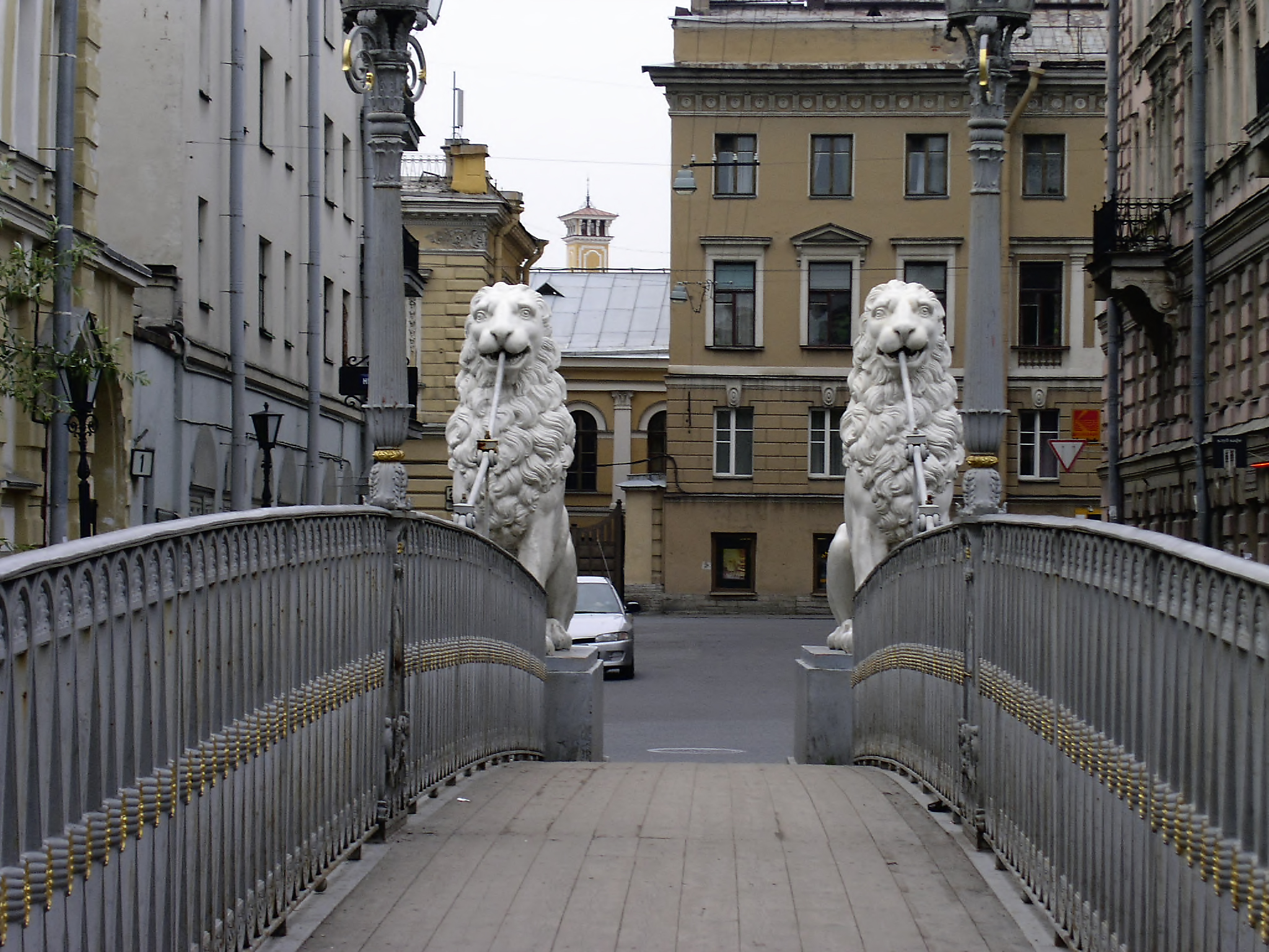 Мост со львами спб