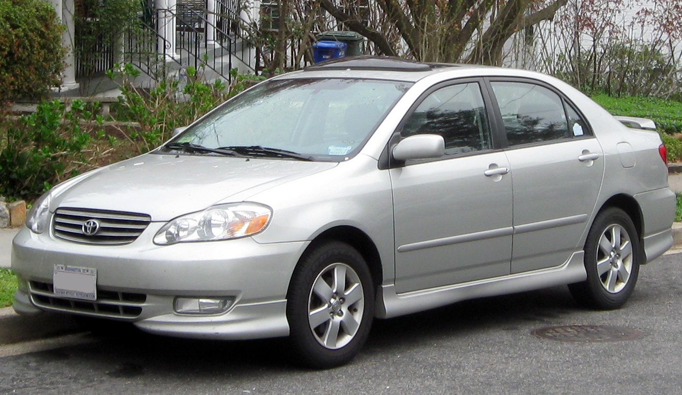 Toyota corolla s 2004