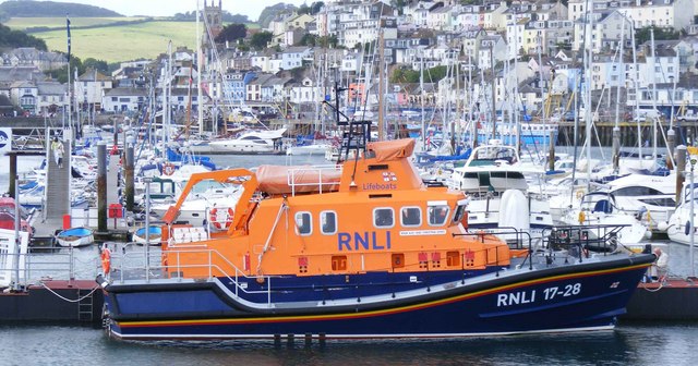 File:Brixham Lifeboat and Marina - geograph.org.uk - 1730779.jpg