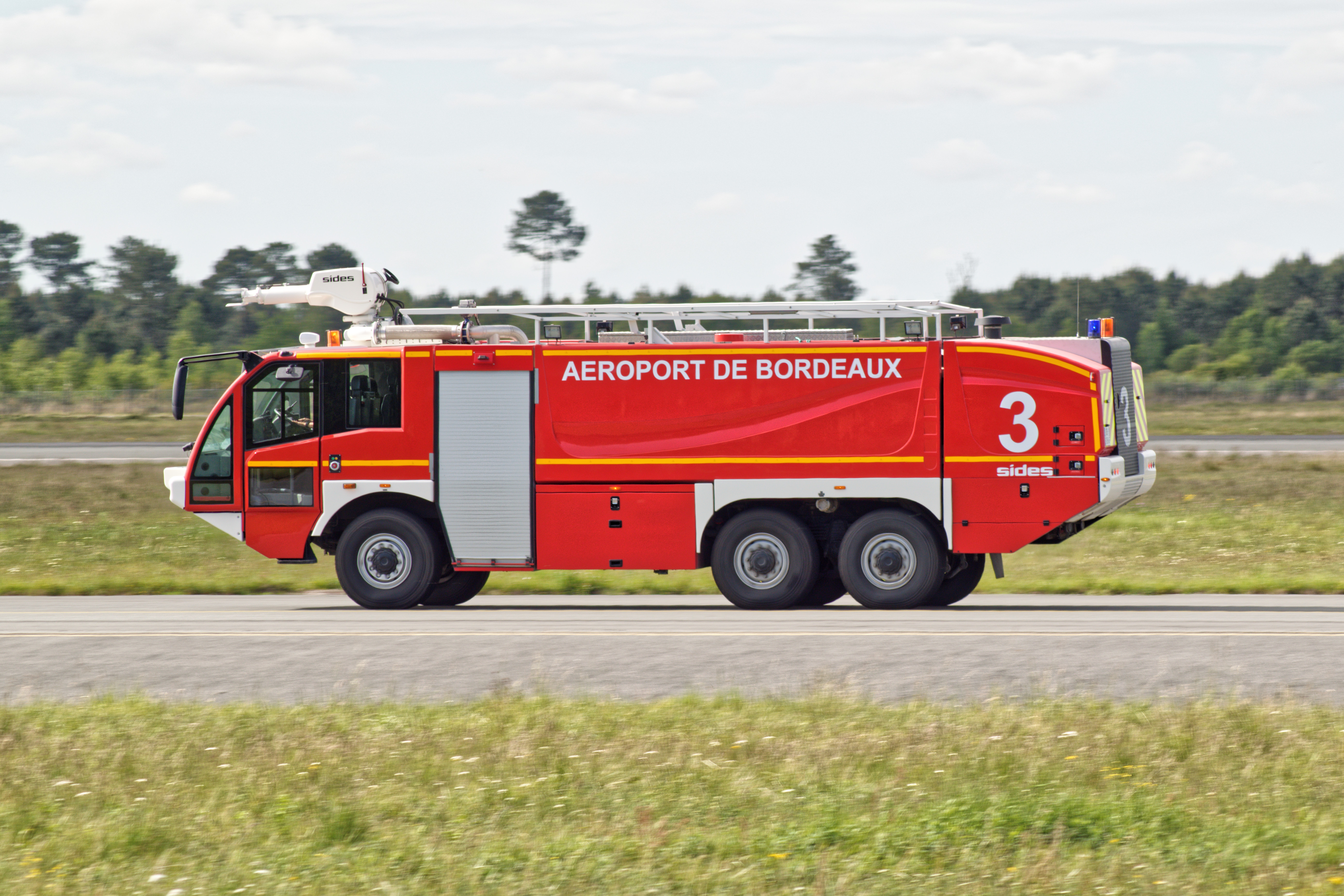 camion de pompier aéroport