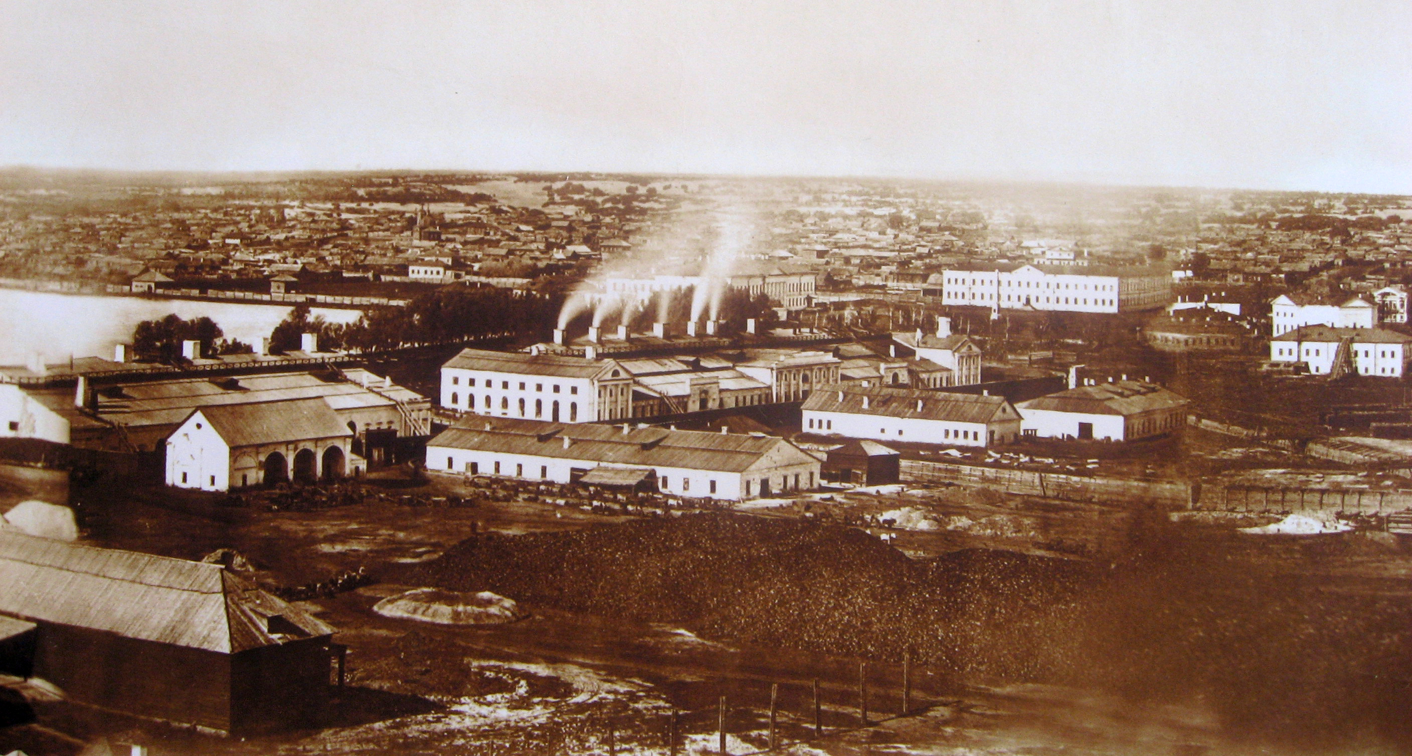 Барнаульский сереброплавильный завод 1860