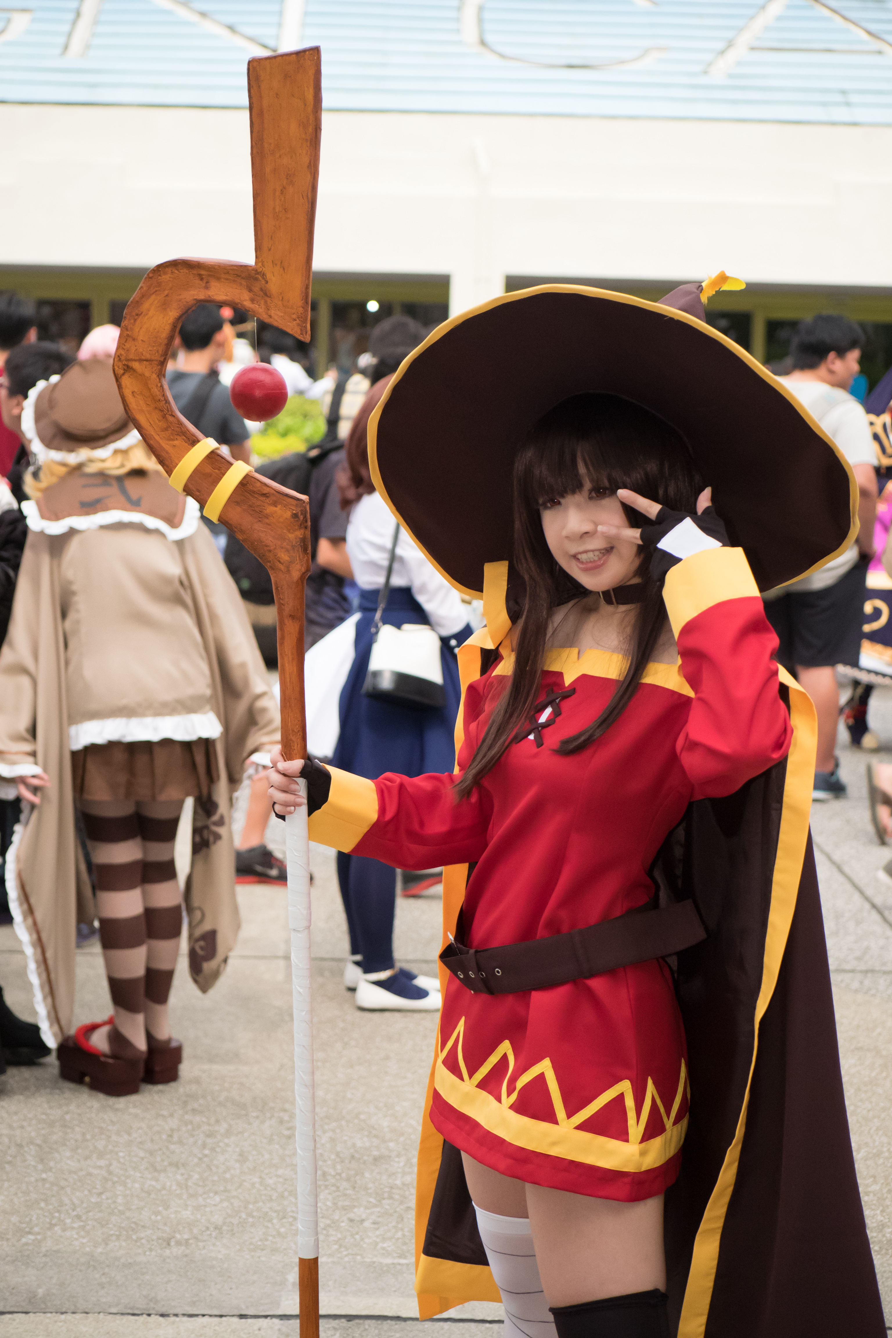 File Cosplayer of Megumin  KonoSuba at PF24 20210507a jpg 