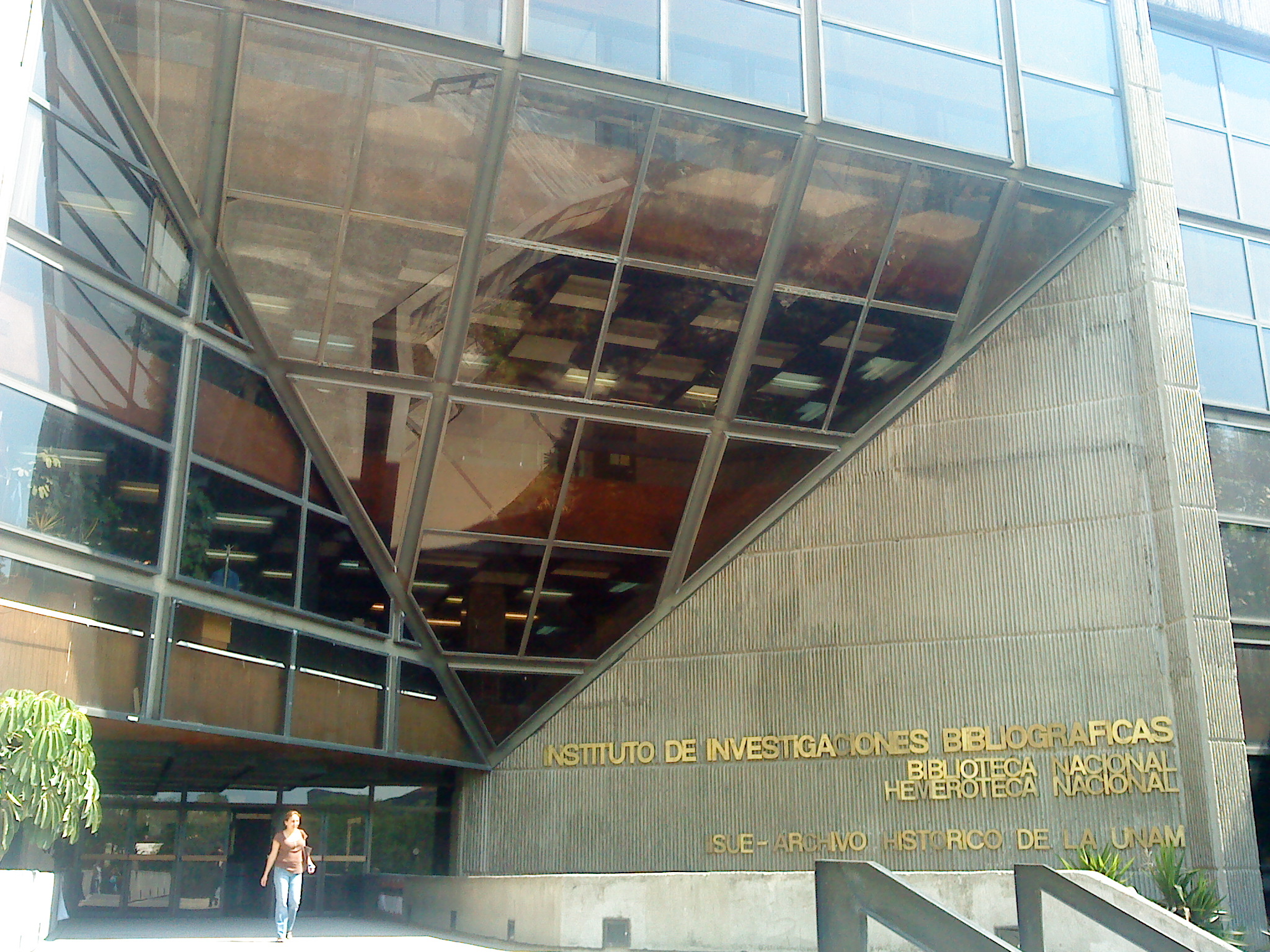 Entrance of the Library