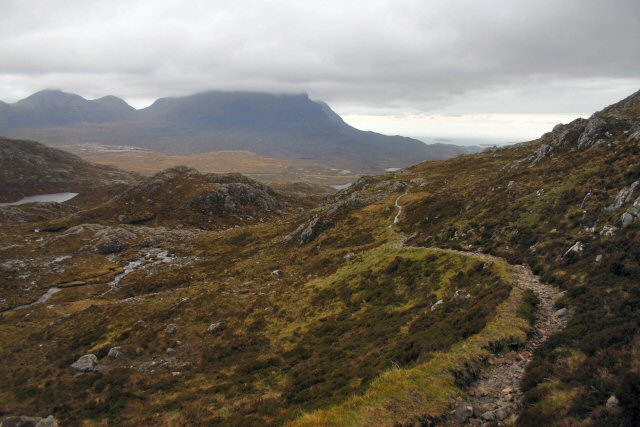 Footpath to Eas a'Chal Aluinn - geograph.org.uk - 452561