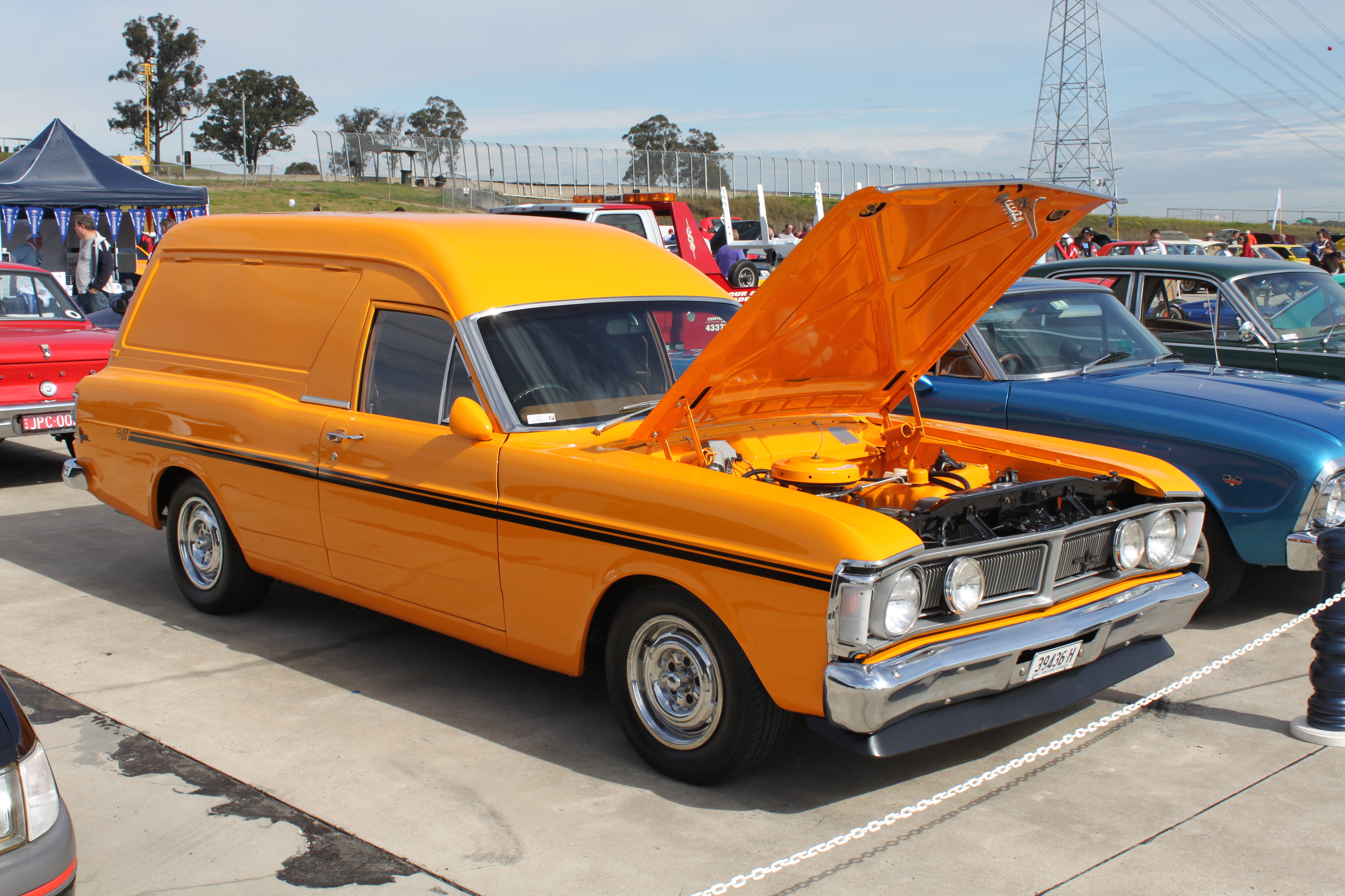 Xy ford falcon panel van #7