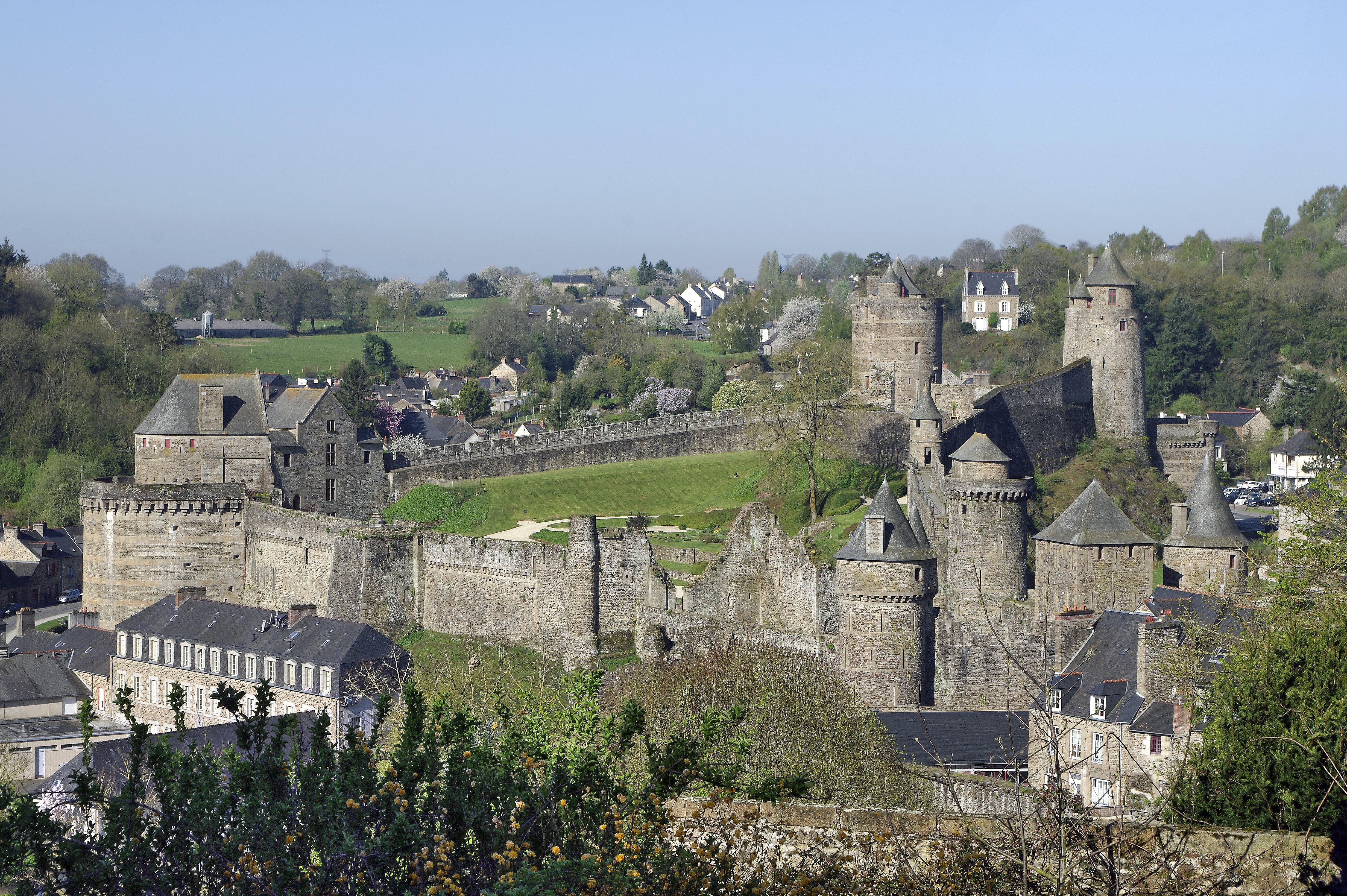 Châteaux et forteresses Ille-et-Vilaine, Bretagne