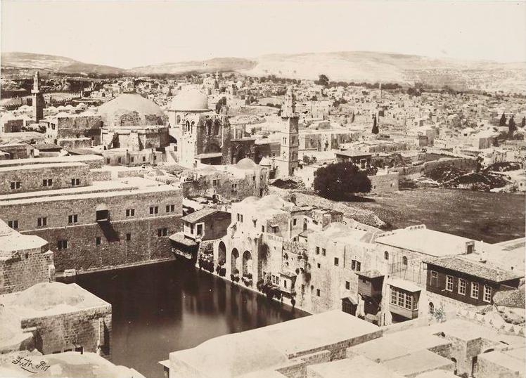 Francis Frith. The Pool of Hezekiah, Jerusalem. 1860s. (A).JPG