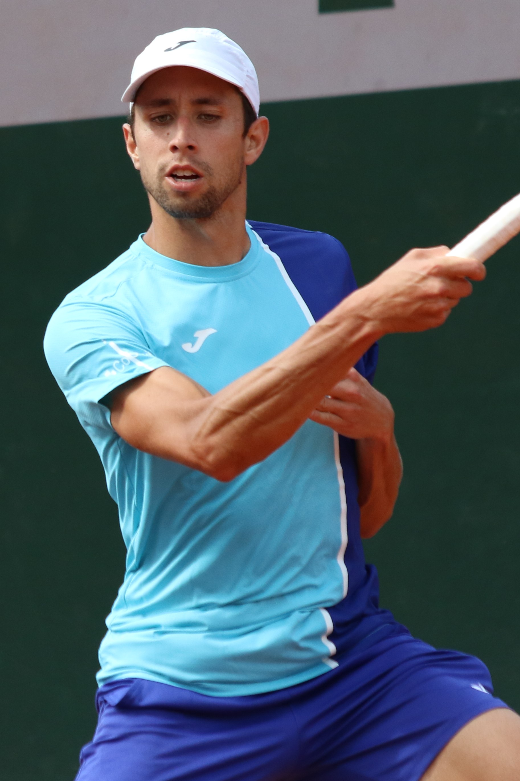 Rio, Brazil - February 13, 2022: Daniel Elahi Galan (COL) Plays