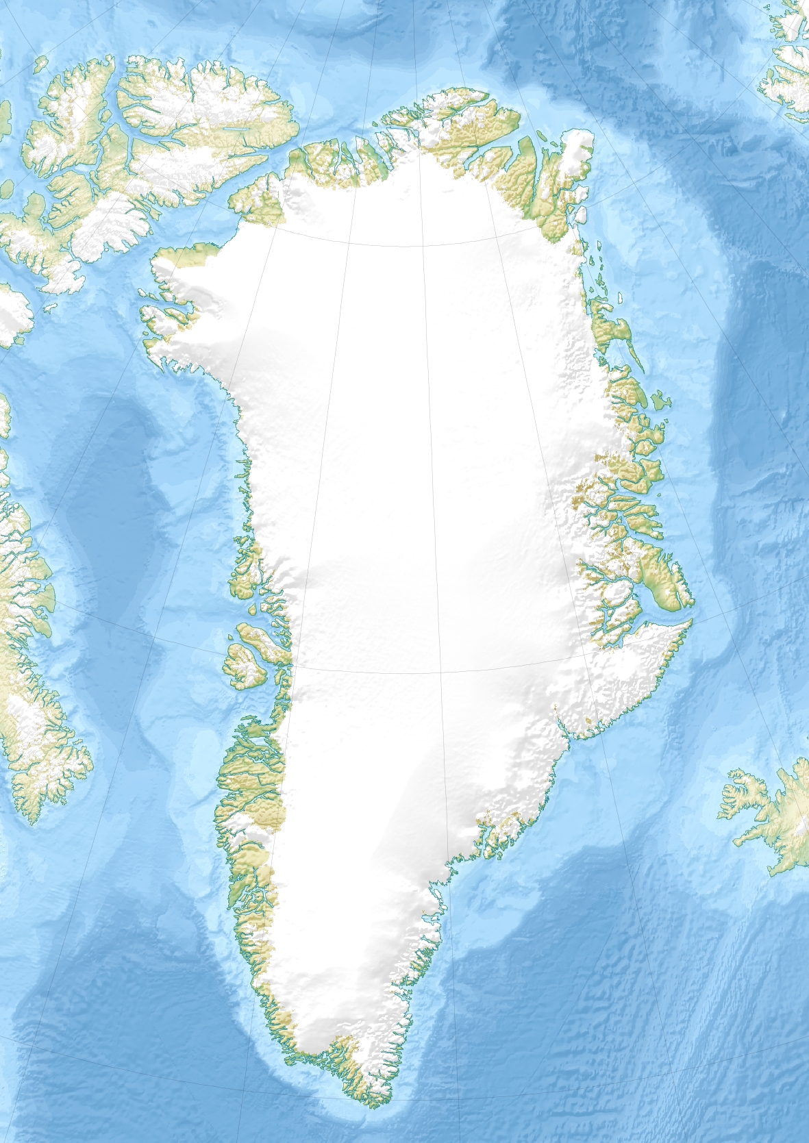 Location within Greenland