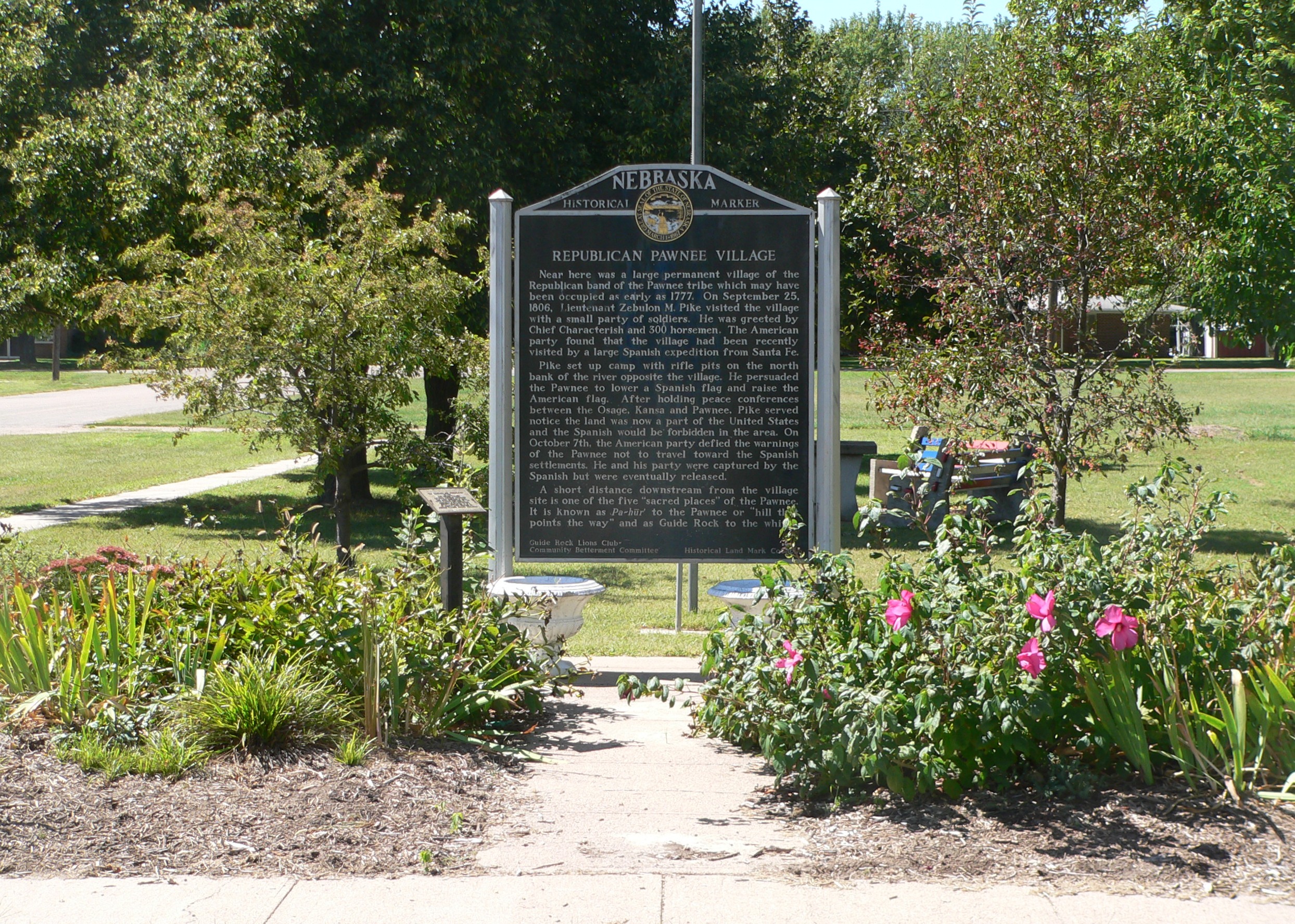 Green Village Historical Marker