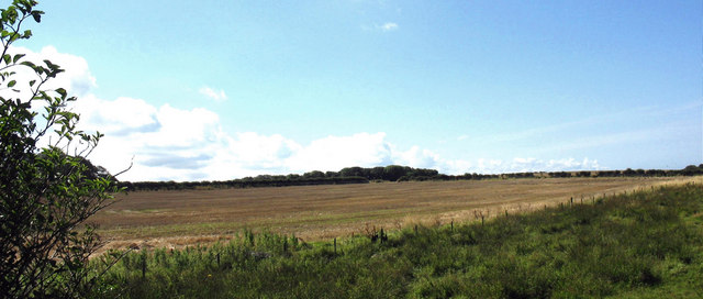 File:Harvested crop land south of Afon Braint - geograph.org.uk - 522111.jpg